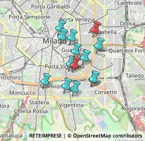 Mappa Via San Rocco, 20125 Milano MI, Italia (1.23643)