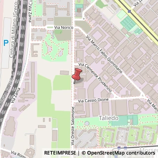 Mappa Via Oreste Salomone, 69, 20138 Milano, Milano (Lombardia)