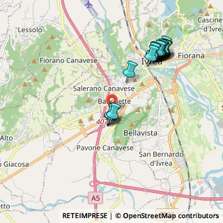 Mappa Via Galluzia, 10010 Banchette TO, Italia (2.0815)