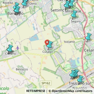 Mappa C.na S.M. Fenino, 20090 Cusago MI, Italia (3.829)