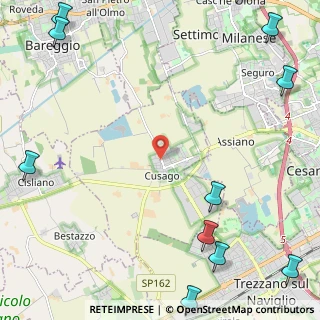 Mappa C.na S.M. Fenino, 20090 Cusago MI, Italia (3.8475)