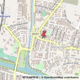 Mappa Via A. Gramsci, 110, 35010 Cadoneghe, Padova (Veneto)