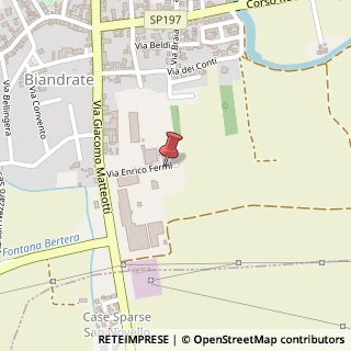 Mappa Piazza Umberto I, 28, 28061 Biandrate, Novara (Piemonte)