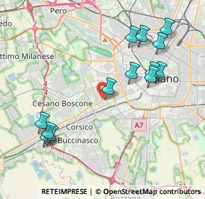 Mappa Via dei Garofani, 20147 Milano MI, Italia (4.37462)