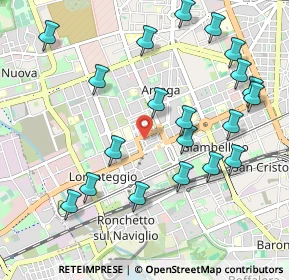 Mappa Via dei Garofani, 20147 Milano MI, Italia (1.122)