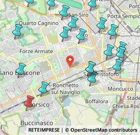 Mappa Via dei Garofani, 20147 Milano MI, Italia (2.4655)