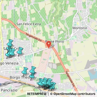Mappa Via Antonio da Legnago, 37141 Verona VR, Italia (1.7595)