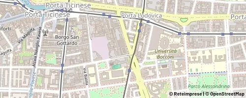 Mappa Milano