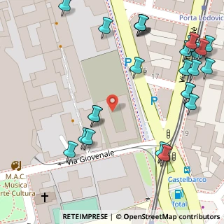 Mappa Via Giovenale, 20136 Milano MI, Italia (0.08846)