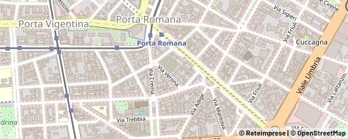 Mappa Mailand