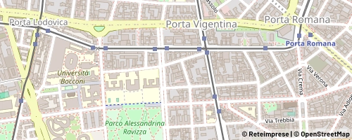 Mappa Milano