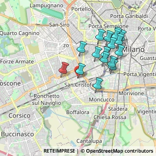 Mappa Via Massimo Gorki, 20051 Milano MI, Italia (1.84412)