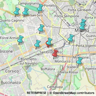 Mappa Via Massimo Gorki, 20051 Milano MI, Italia (2.40083)