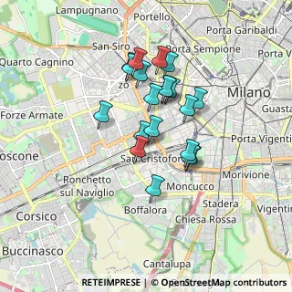 Mappa Via Massimo Gorki, 20051 Milano MI, Italia (1.3935)