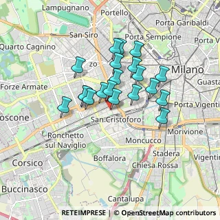 Mappa Via Massimo Gorki, 20051 Milano MI, Italia (1.357)