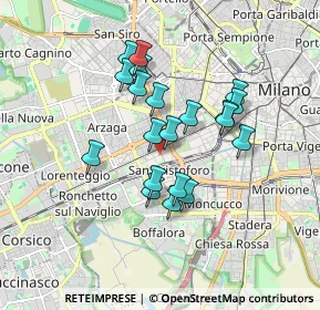 Mappa Via Massimo Gorki, 20051 Milano MI, Italia (1.4295)