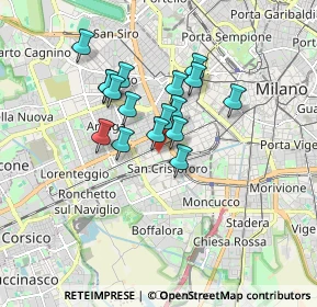 Mappa Via Massimo Gorki, 20051 Milano MI, Italia (1.30294)