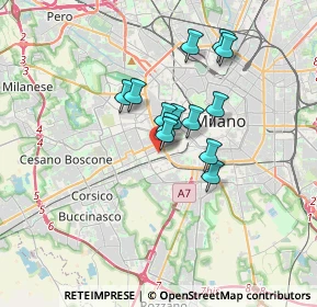 Mappa Via Massimo Gorki, 20051 Milano MI, Italia (2.48154)