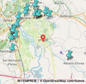 Mappa Via Maestra, 10015 Ivrea TO, Italia (2.6335)