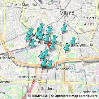 Mappa Uffici: Corso San Gottardo, 20136 Milano MI, Italia (0.711)