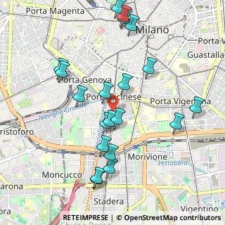 Mappa Uffici: Corso San Gottardo, 20136 Milano MI, Italia (1.061)