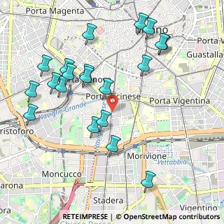 Mappa Uffici: Corso San Gottardo, 20136 Milano MI, Italia (1.1355)
