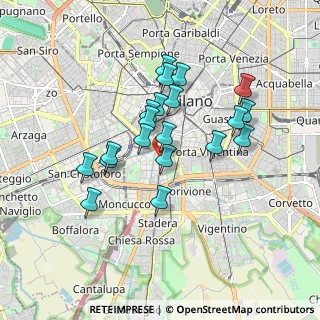 Mappa Uffici: Corso San Gottardo, 20136 Milano MI, Italia (1.51)