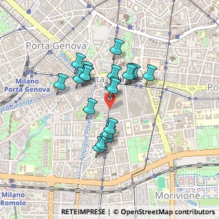 Mappa Uffici: Corso San Gottardo, 20136 Milano MI, Italia (0.3455)