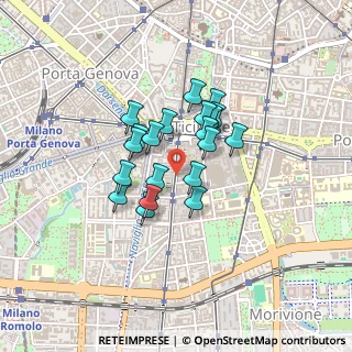 Mappa Uffici: Corso San Gottardo, 20136 Milano MI, Italia (0.295)