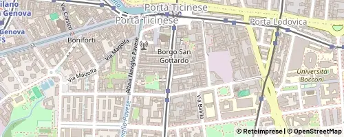 Mappa Milano