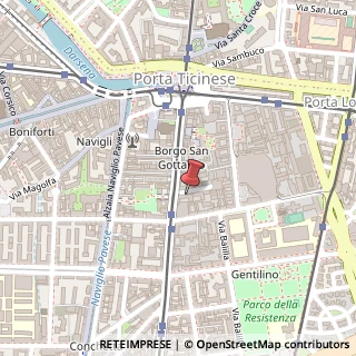 Mappa Corso San Gottardo, 21, 20136 Milano, Milano (Lombardia)