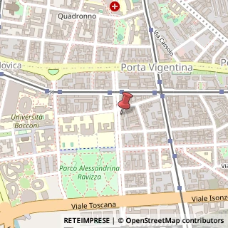 Mappa Via Carlo Vittadini, 3, 20136 Milano, Milano (Lombardia)