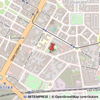 Mappa Via Tertulliano, 25, 20137 Milano, Milano (Lombardia)