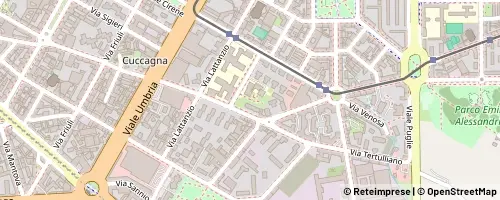 Mappa Milan