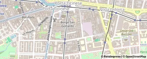 Mappa Milano