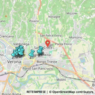 Mappa Via S. Felice Extra, 37131 Verona VR, Italia (2.46375)