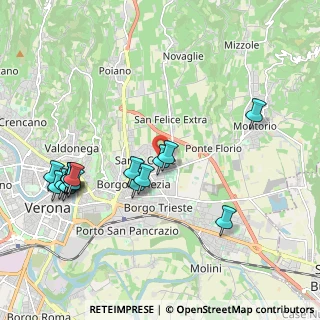 Mappa Via S. Felice Extra, 37131 Verona VR, Italia (2.17813)