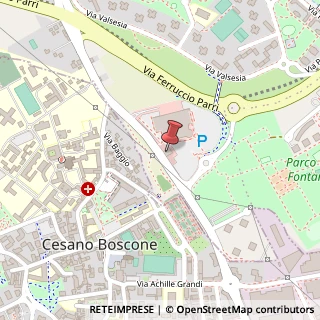 Mappa Via Benozzo Gozzoli, 140, 20152 Milano, Milano (Lombardia)