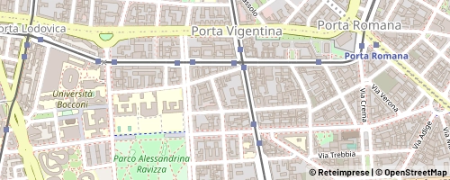 Mappa Milano