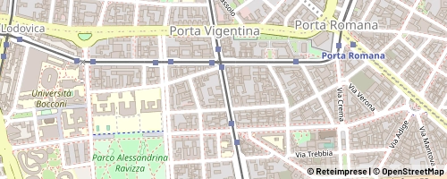Mappa Milano