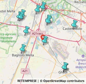 Mappa Via Vincenzo Foppa, 25010 Montirone BS, Italia (4.70692)