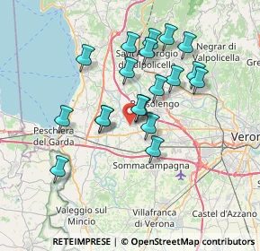 Mappa Via Barbarago, 37060 Sona VR, Italia (6.30632)