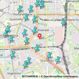 Mappa Via Alberto Caroncini, 20137 Milano MI, Italia (1.4135)