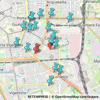 Mappa Via Alberto Caroncini, 20137 Milano MI, Italia (1.008)