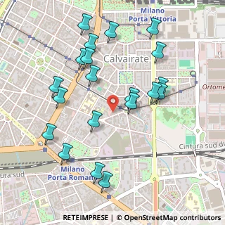 Mappa Via Alberto Caroncini, 20137 Milano MI, Italia (0.531)