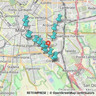 Mappa Via Alberto Caroncini, 20137 Milano MI, Italia (1.50143)
