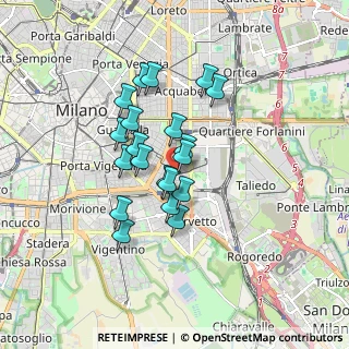 Mappa Via Alberto Caroncini, 20137 Milano MI, Italia (1.338)