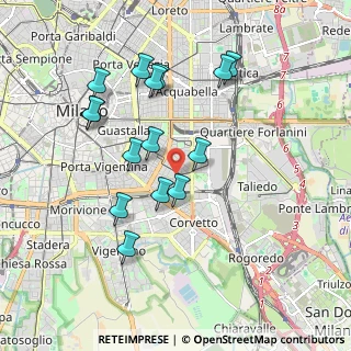 Mappa Via Alberto Caroncini, 20137 Milano MI, Italia (1.82533)