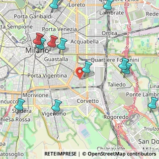 Mappa Via Alberto Caroncini, 20137 Milano MI, Italia (2.71167)