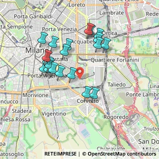 Mappa Via Alberto Caroncini, 20137 Milano MI, Italia (1.767)